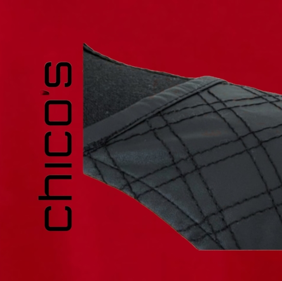 Chico’s Red Top SZ 2 - Picture 2 of 7